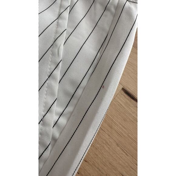 Lars Amadeus Men's Dress Striped Pants Slim Fit Flat Front Business Trousers - Picture 7 of 8